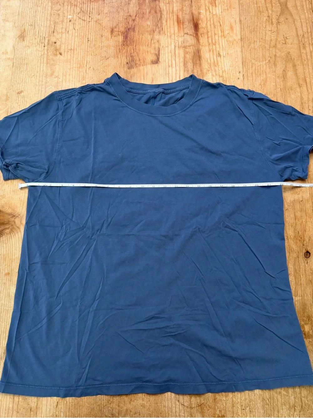 lululemon athletica Short Sleeve Crew Tee in Slate Blue